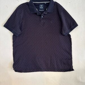 Allen Solly Double Mercerized Blue/Red Polo‎ Shirt with Classic Style